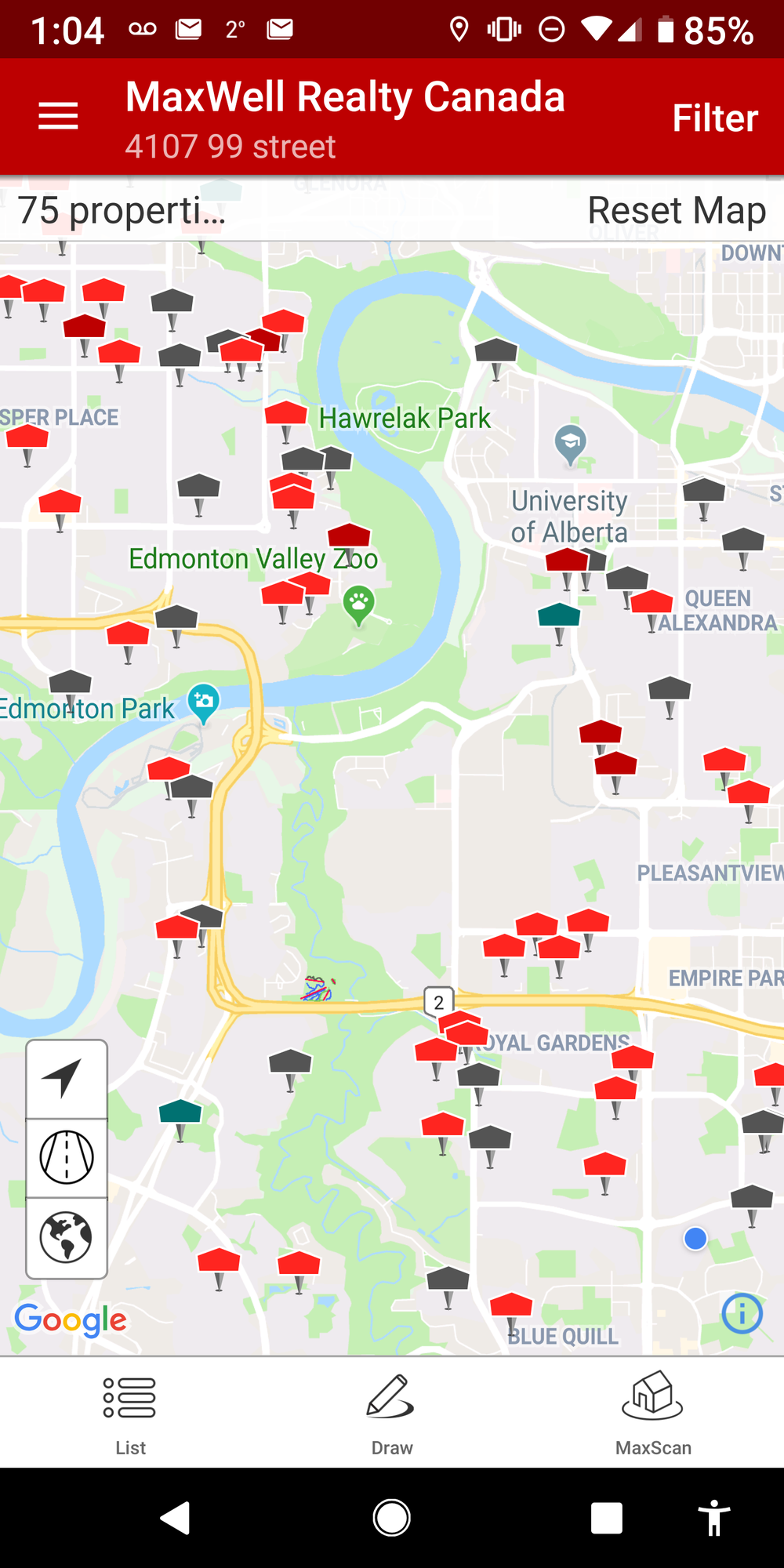 Maxwell Home Search Map Search